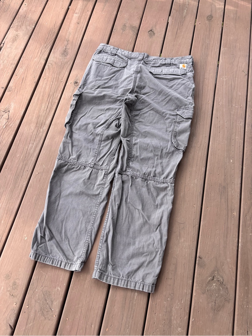 Carhartt Force Cargo Pants Men’s 40x32 Grey Paint Splatter